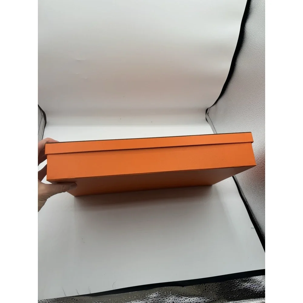 Hermes Authentic‎ Empty Gift box Tissue Ribbon 15